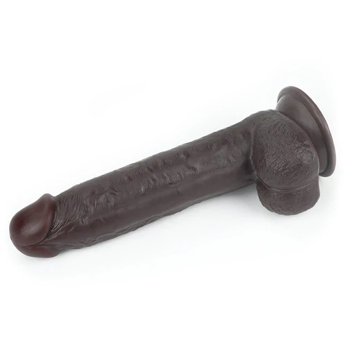 9,0'' Sliding Skin Dual Layer Dong Brown