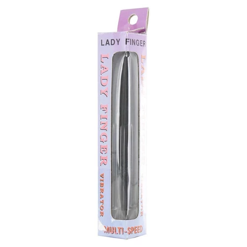 Ladyfinger Vibrator Black