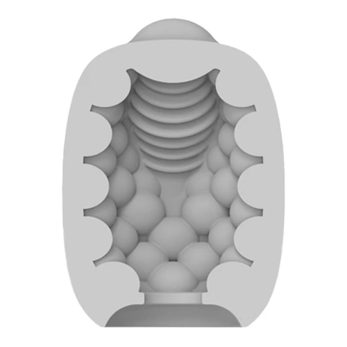 VIBEGGS - Blow Misty - Vibrating Masturbation Sleeve - White