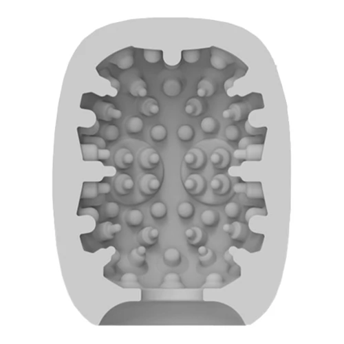 VIBEGGS - Naughty Nubs - Vibrating Masturbation Sleeve - White