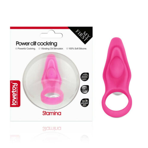 Power Clit Cockring Pink