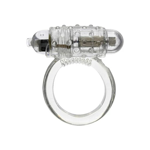 Cockring Silicone Vibrating Clear