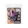 Rabbit Silicone Vibrating Cockring Purple