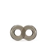 STAY HARD COCK RING AND BALL STRAP BLACK