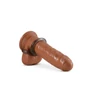 STAY HARD COCK RING AND BALL STRAP BLACK