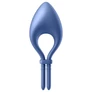 Satisfyer Bullseye - okos vibrációs péniszgyűrű (kék)