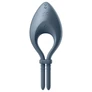 Satisfyer Bullseye - okos vibrációs péniszgyűrű (szürke)
