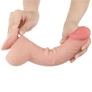 9.5'' Sliding Skin Dual Layer Dong Flesh