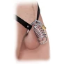 Extreme Chastity Belt  Silver/Black