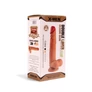 XMEN 7.6 inch Double Layer Silicon Dildo Brown