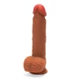 X-MEN 8.8 inch Dual Layered Dildo Brown