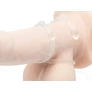 Beaded Cockring Set. Clear