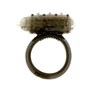Mini Vibrating Cockring Black