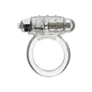 Cockring Silicone Vibrating Clear