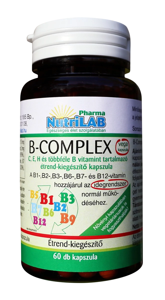 NutriLAB B-Complex vega kapszula 60X