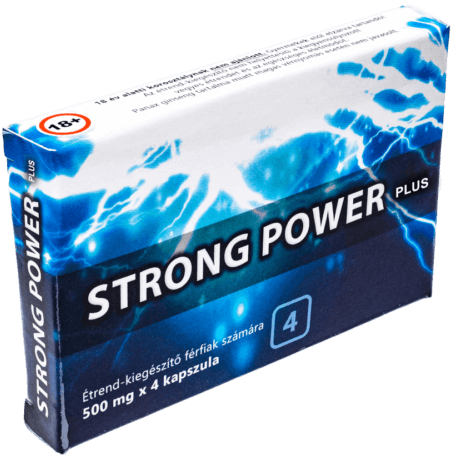 STRONG POWER PLUS – 4 db potencianövelő