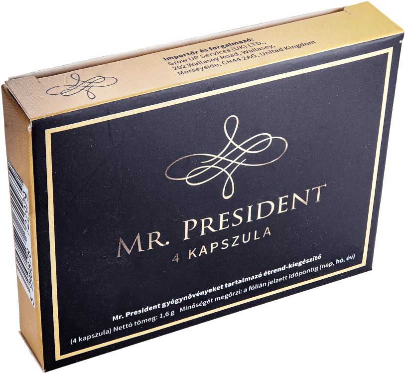 MR. PRESIDENT - 4 db potencianövelő