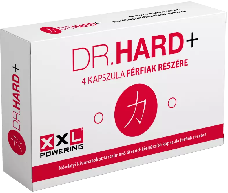 DR. HARD+ by XXL POWERING - 4 db potencianövelő