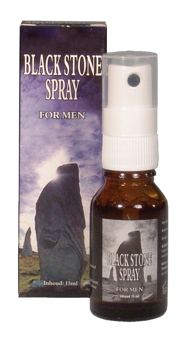 Black Stone Spray for Men - 15 ml