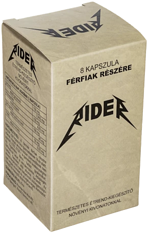 RIDER - 8 db potencianövelő