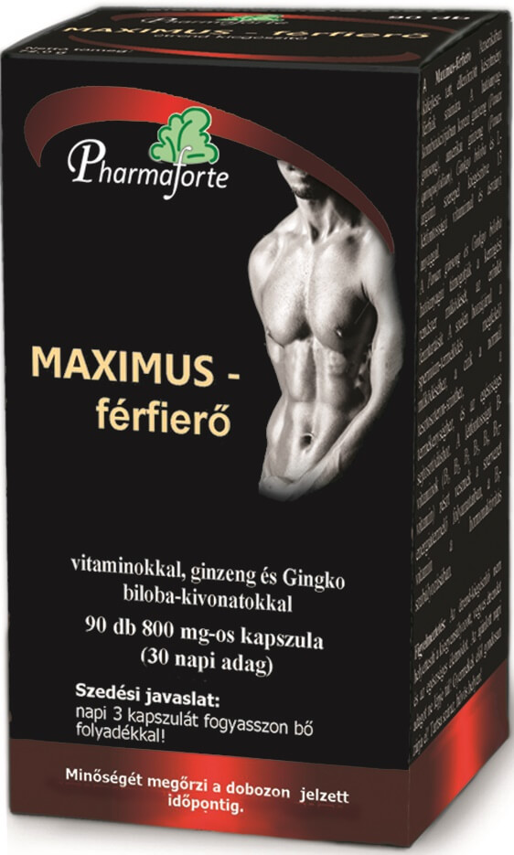 Pharmaforte MAXIMUS férfierő - 90 kapszula