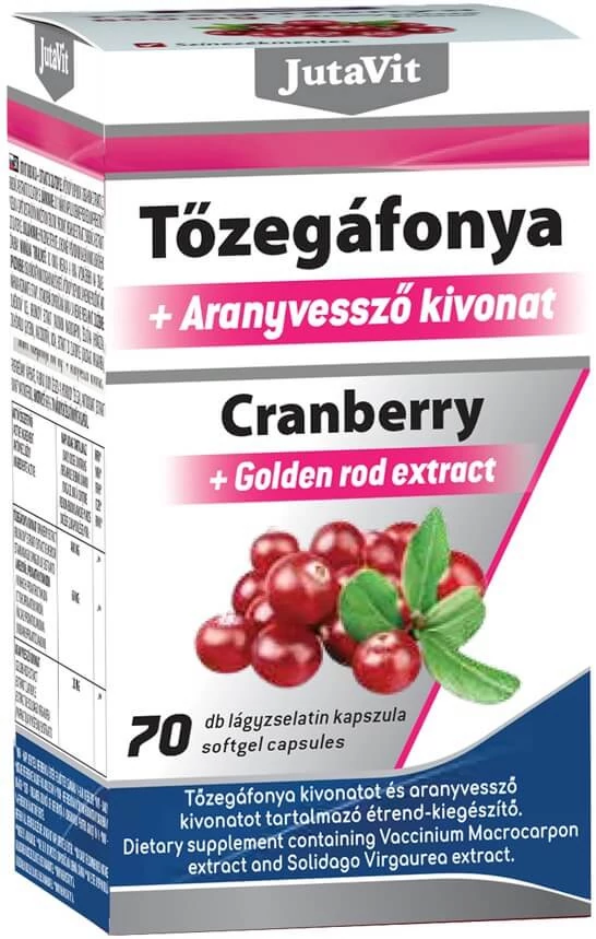 JutaVit Tőzegáfonya - 70 kapszula